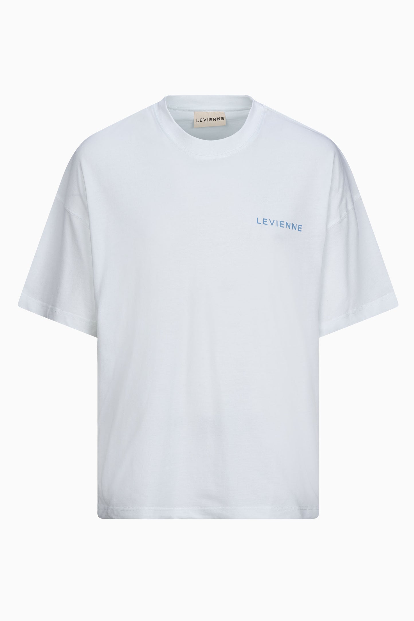 Small Print Tee - White Essence